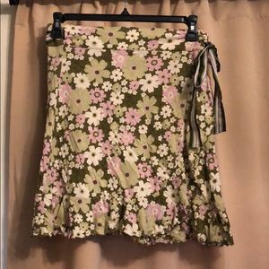 Free People Wrap Skirt